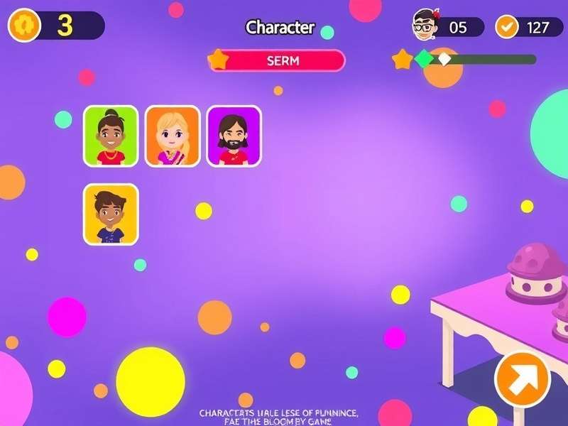 Holi Velocity Run Character Selection Screen